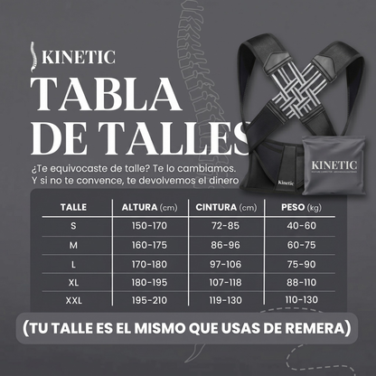 Corrector de postura Kinetic™