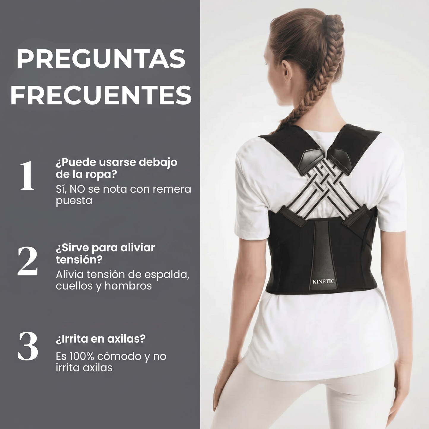Corrector de postura Kinetic™