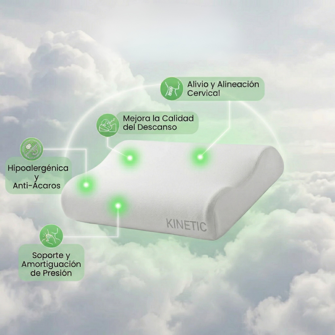 Almohada Kinetic™ | Alivio cervical